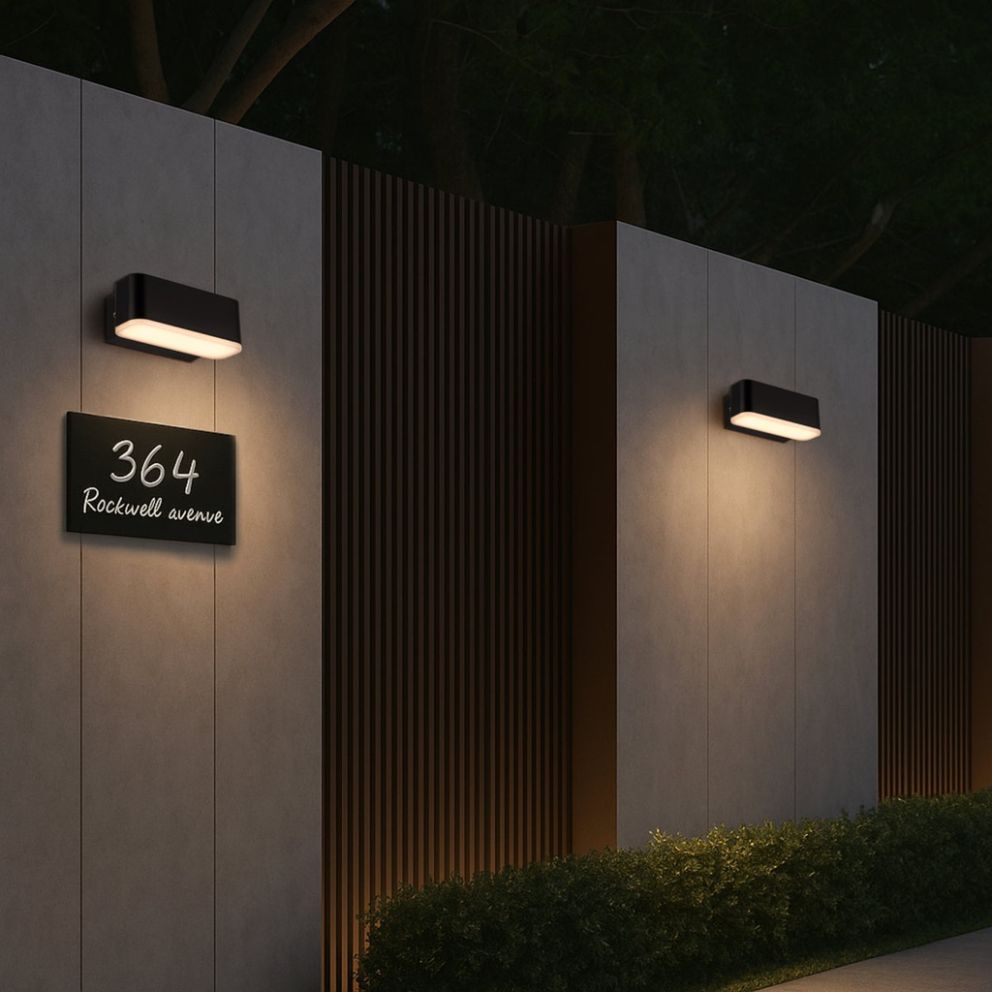 Telbix ZIRON 10 - Exterior Wall Light-Telbix-Ozlighting.com.au