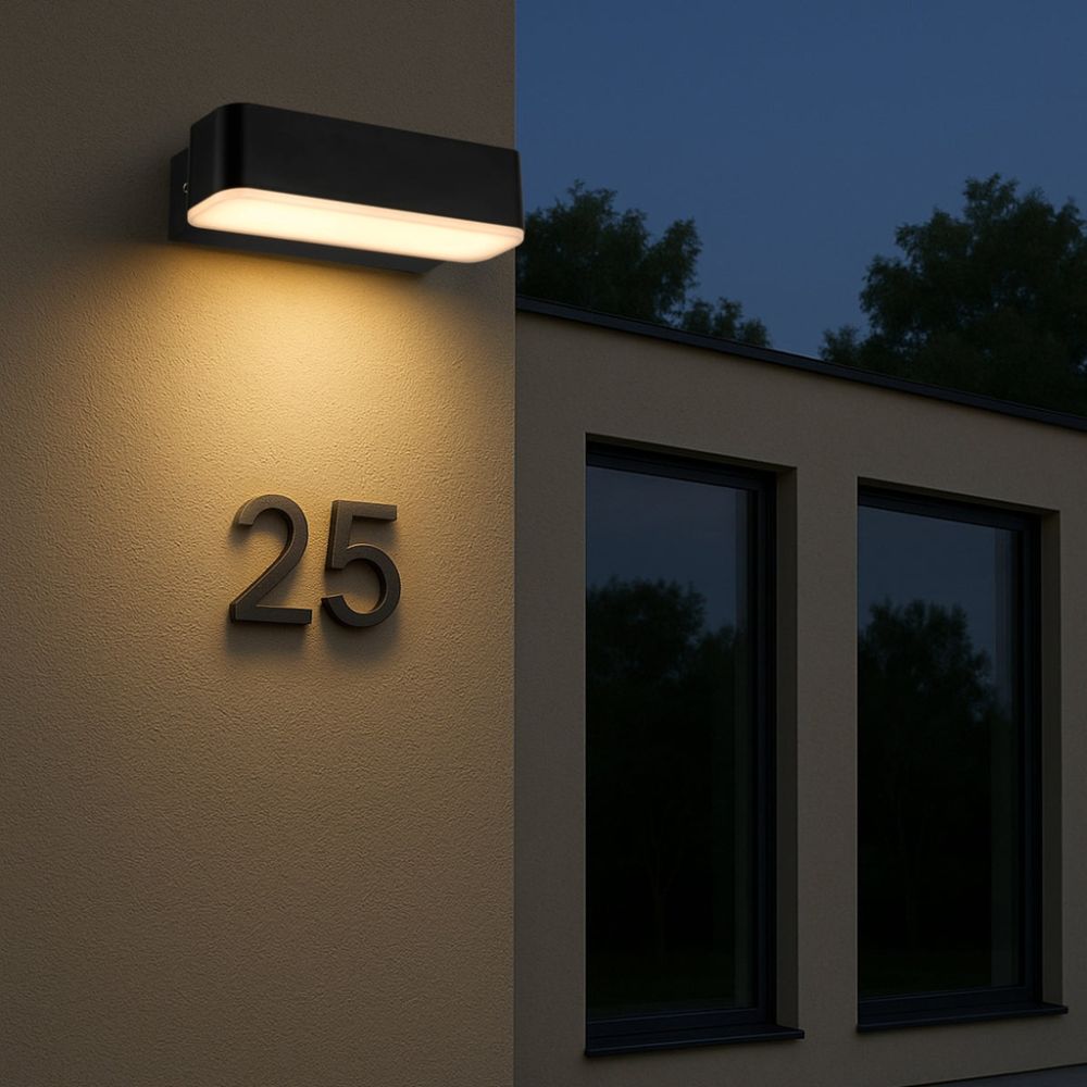 Telbix ZIRON 18 - Exterior Wall Light-Telbix-Ozlighting.com.au