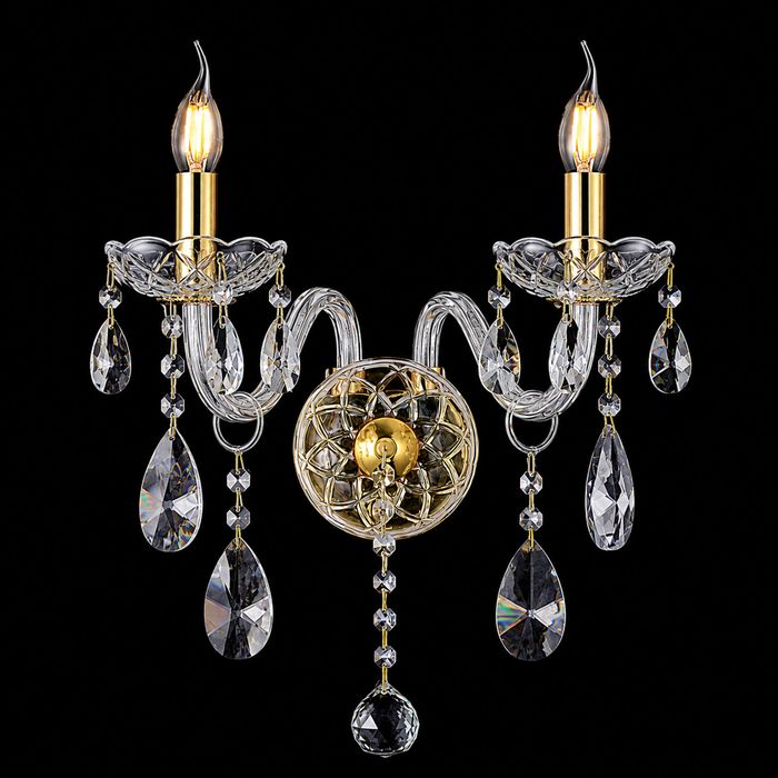 [BARCODE CHECK] Vencha Bromley Crystal Wall Light - 2 Light-Vencha-Ozlighting.com.au