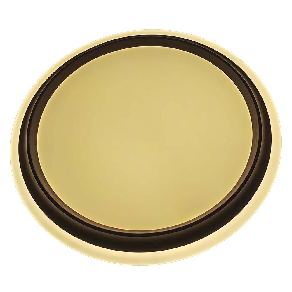 Vencha DUKE - Oyster Ceiling Light - Black-Vencha-Ozlighting.com.au