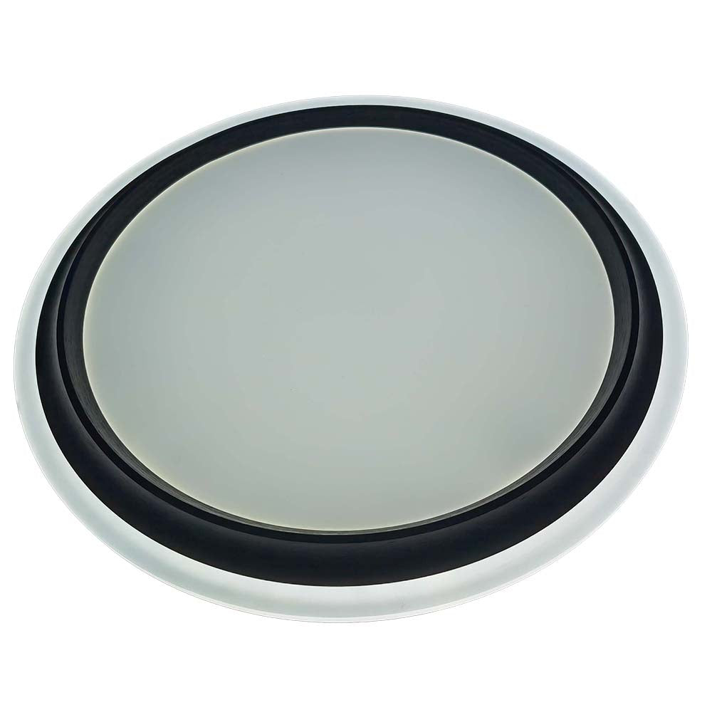 Vencha DUKE - Oyster Ceiling Light - Black-Vencha-Ozlighting.com.au