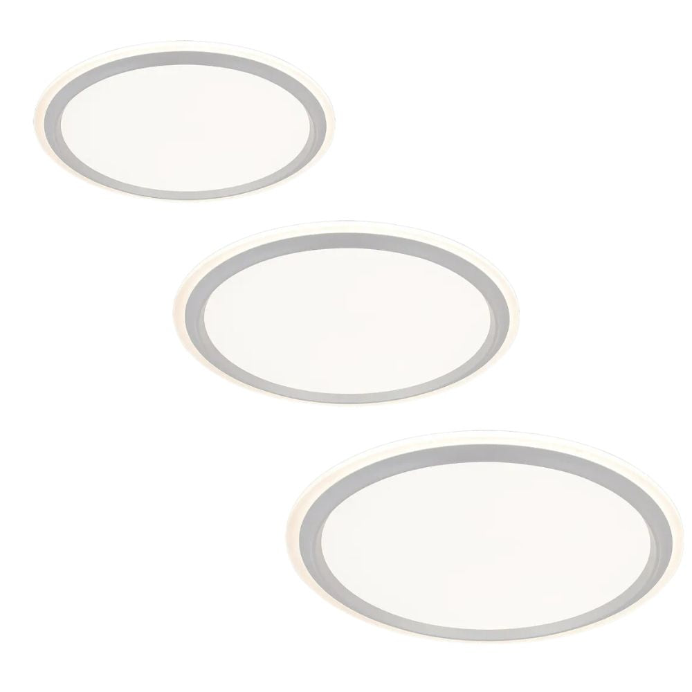 Vencha DUKE - Oyster Ceiling Light - White-Vencha-Ozlighting.com.au