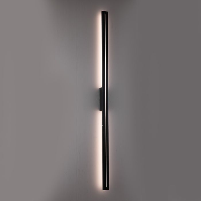 [BARCODE CHECK] Vencha Edgar External Wall Light - 150cm - Black-Vencha-Ozlighting.com.au