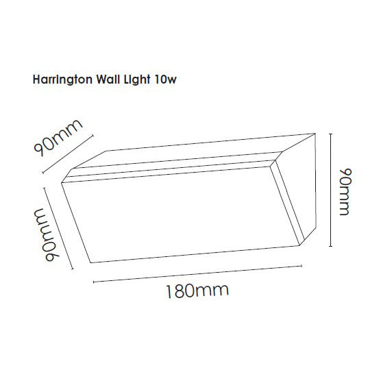 Vencha HARRINGTON - 10W Wall Light-Vencha-Ozlighting.com.au