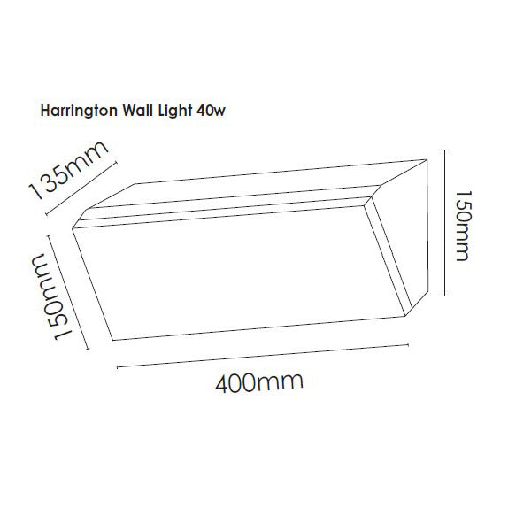 Vencha HARRINGTON - 36W Wall Light-Vencha-Ozlighting.com.au