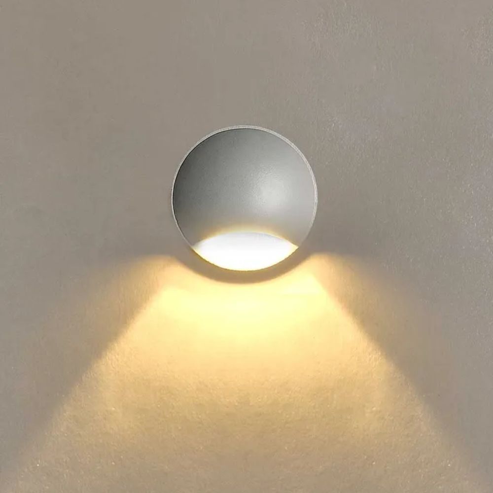 Vencha KROLL 1 - 3W 240V LED Recessed Wall Light-Vencha-Ozlighting.com.au