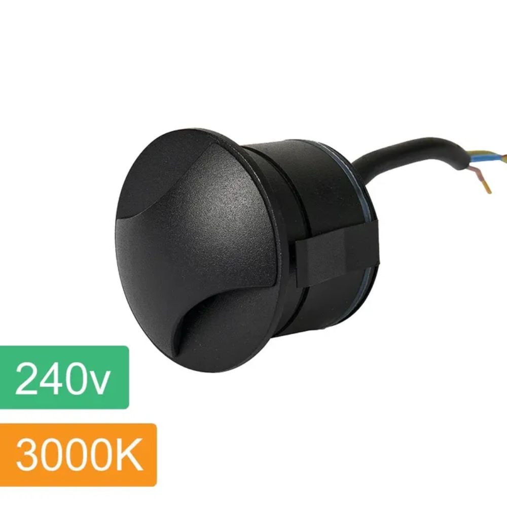 Vencha KROLL 2 - 3W 240V LED Recessed Wall Light-Vencha-Ozlighting.com.au