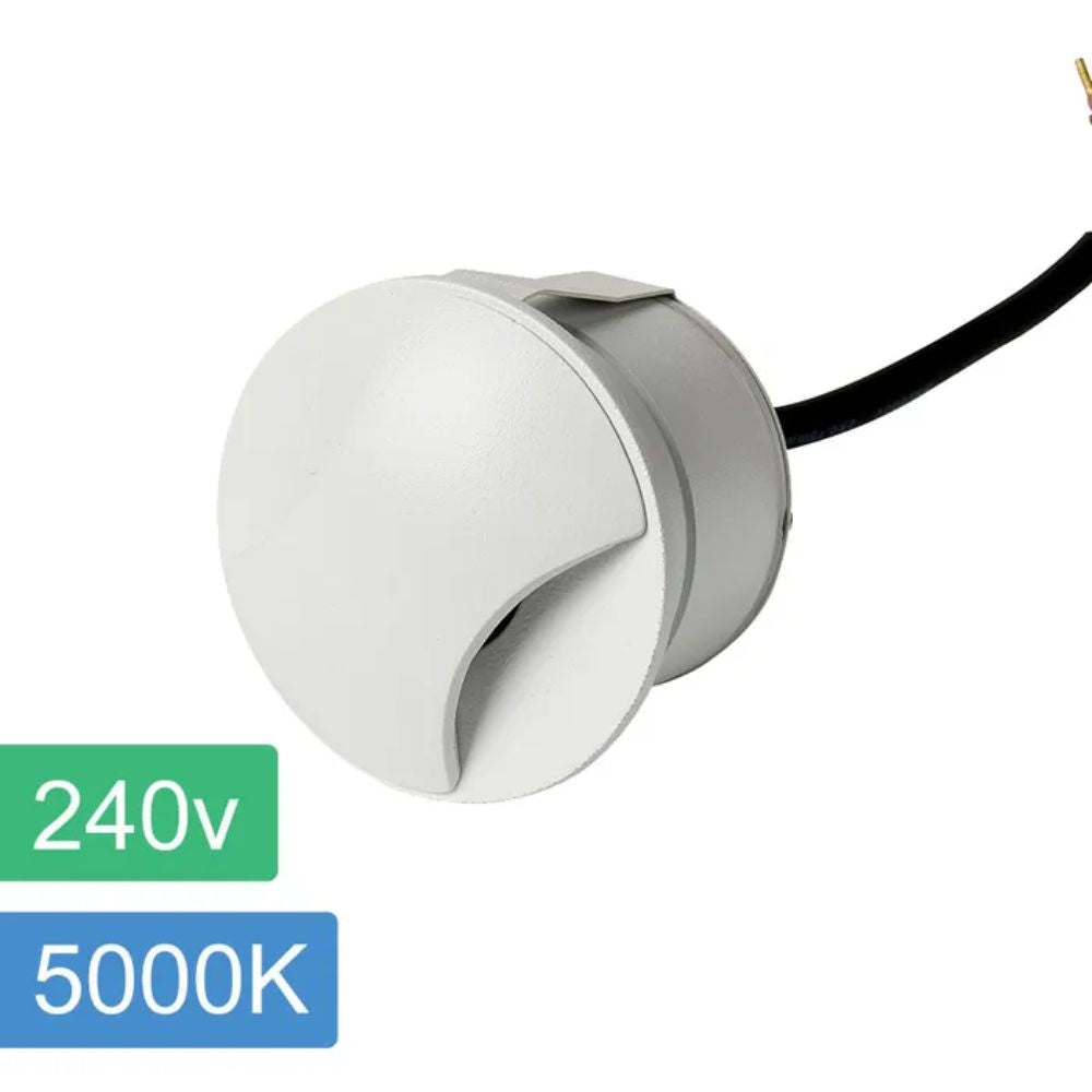Vencha KROLL 2 - 3W 240V LED Recessed Wall Light-Vencha-Ozlighting.com.au
