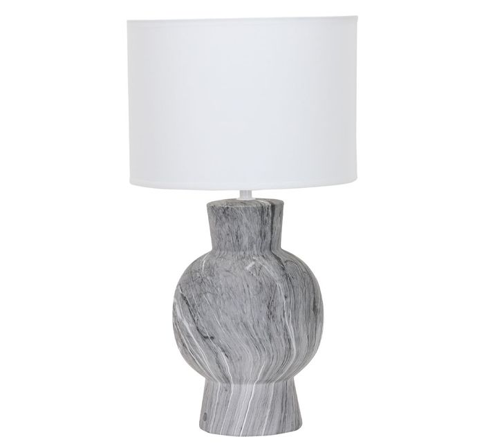 [BARCODE CHECK] Vencha Karina Table Lamp - Dark Stone-Vencha-Ozlighting.com.au