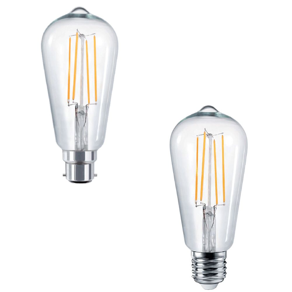 Vencha PEAR - ST64 8W LED Filament Globe - B22/E27-Vencha-Ozlighting.com.au
