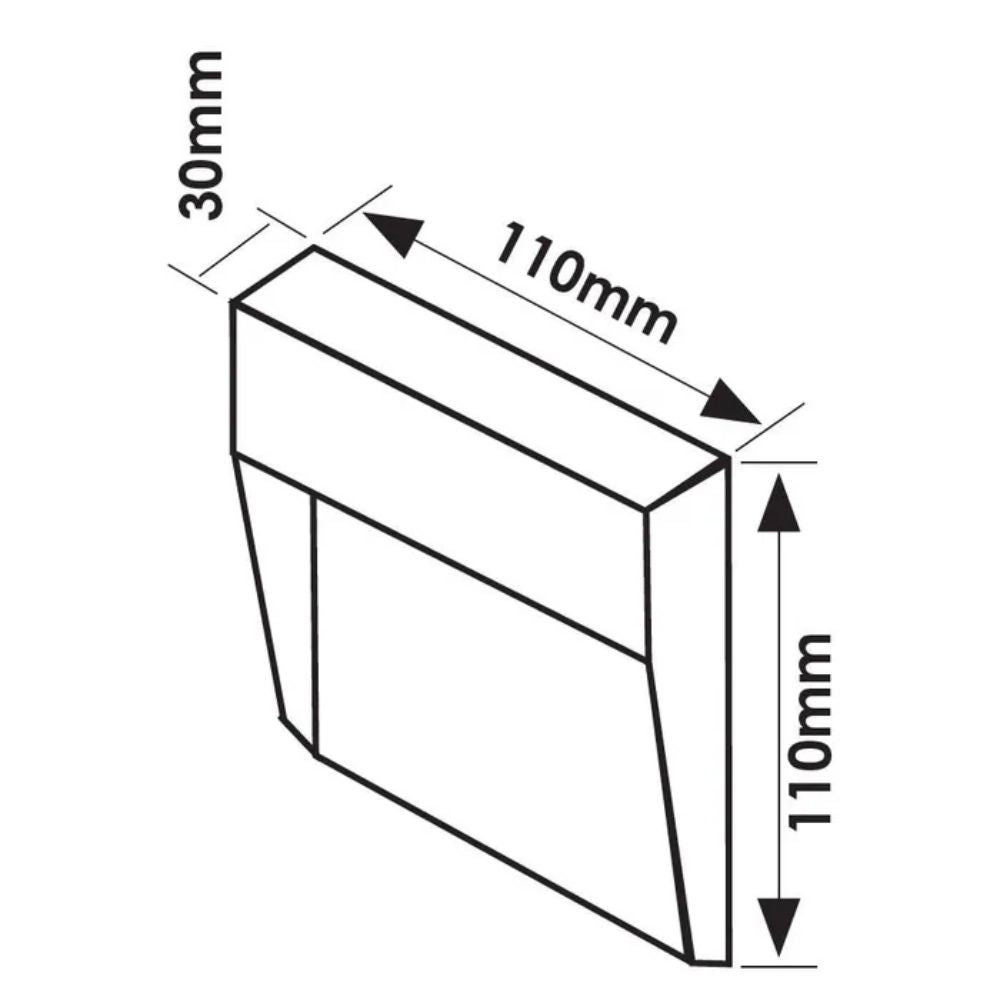 Vencha TYLER - 4W LED Step Light-Vencha-Ozlighting.com.au
