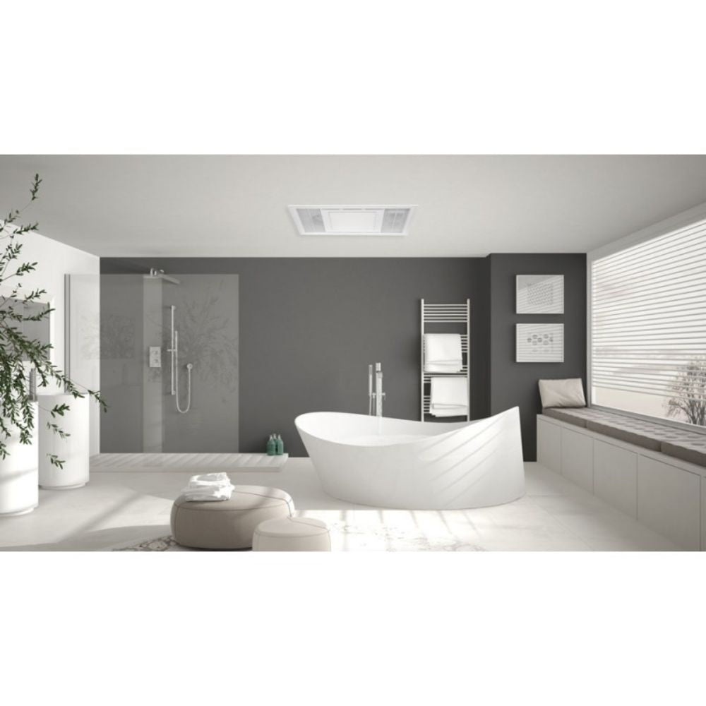 Ventair MADRID - 3 in 1 Heat Light Exhaust Fan Heater with LED Light-Ventair-Ozlighting.com.au