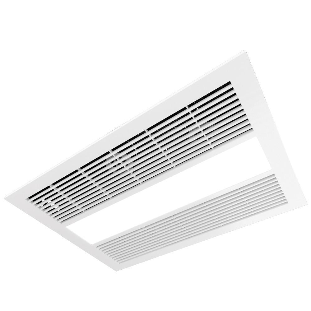 Ventair SAHARA-4 Heater - 4-In-1 High Performance Bathroom Fan, LED Light & Exhaust Fan Unit-Ventair-Ozlighting.com.au