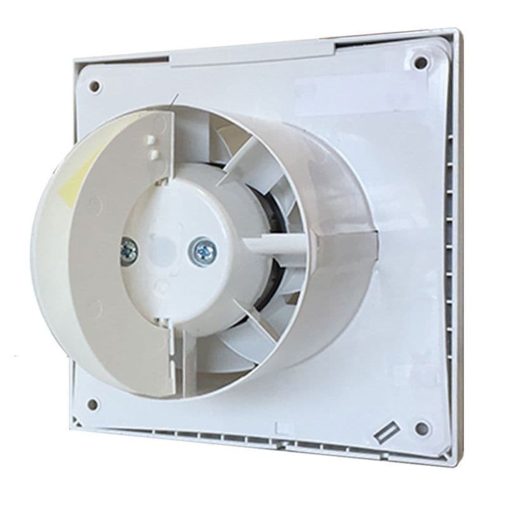 Ventair SIMPLY QUIET Wall/Ceiling Exhaust Fan - Timer-Ventair-Ozlighting.com.au