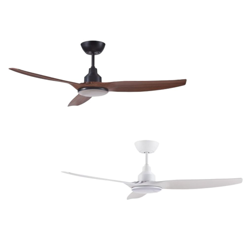 Ventair SKYFAN DC Ceiling Fan - 3 Blade 52" 1300mm, Switchable CCT LED Light-Ventair-Ozlighting.com.au