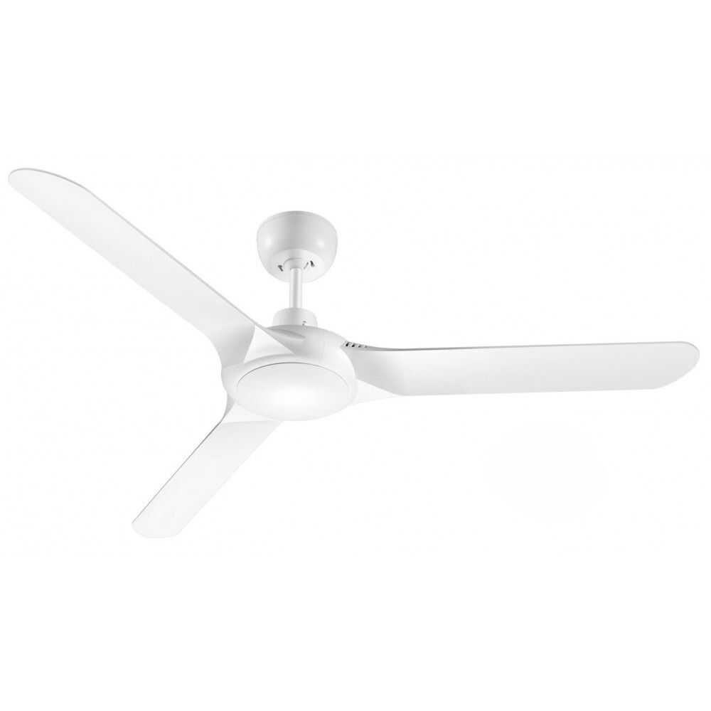Ventair SPYDA-50 AC Ceiling Fan - 3 Blade 1250mm 50" Fully Moulded PC, Bamboo-Ventair-Ozlighting.com.au