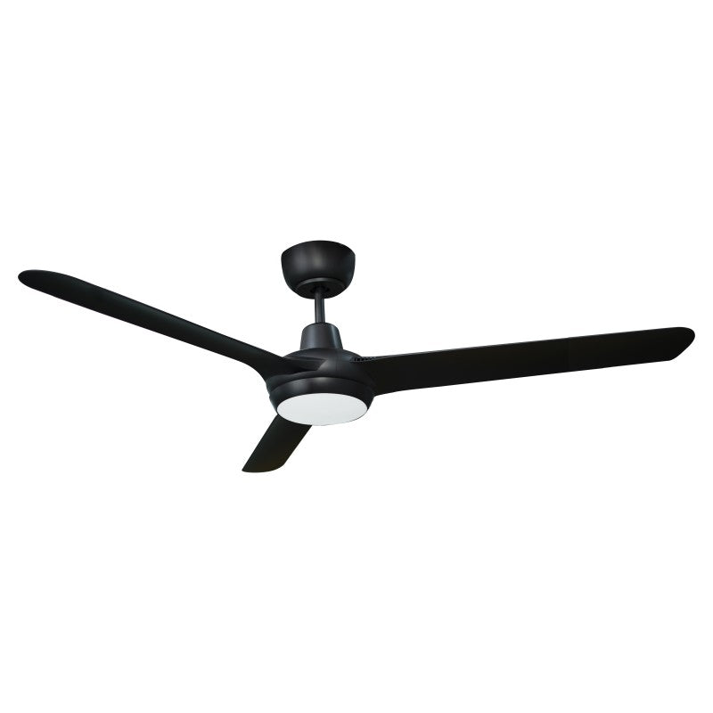 Ventair SPYDA-56-LIGHT - 3 Blade 1400mm 56" Fully Moulded DC Ceiling Fan With 20W LED Light-Ventair-Ozlighting.com.au