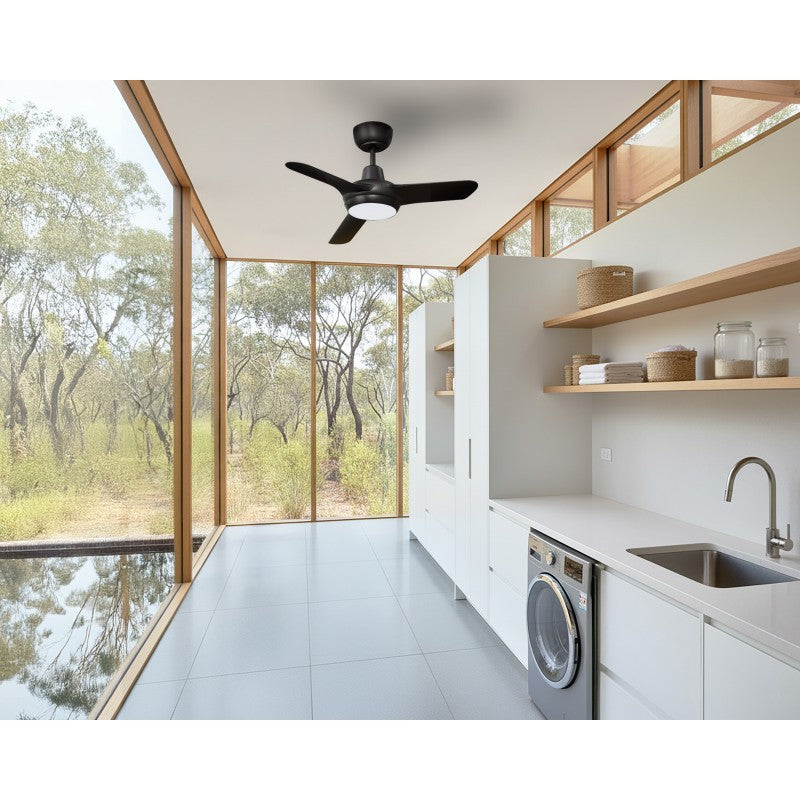 Ventair SPYDA Ceiling Fan with LED Light 36in-Ventair-Ozlighting.com.au