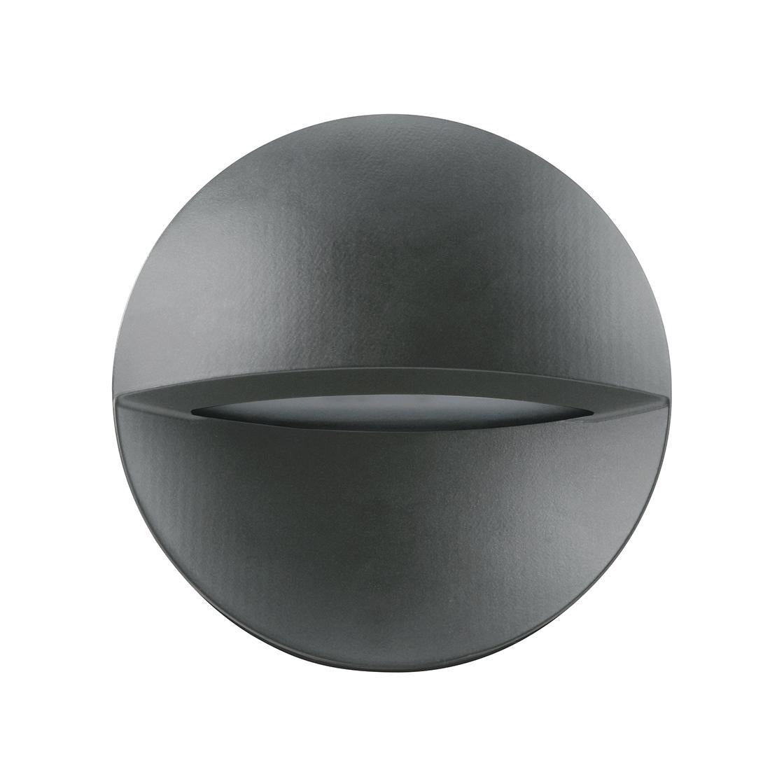 Vibe 102 LED Wall Light - 2CCT, Round, Black-Vibe Lighting-Ozlighting.com.au