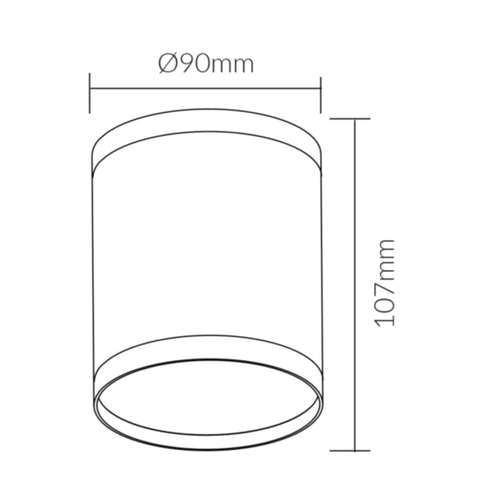 Vibe 269 Series Downlight Surface Mount Tri-Colour-Vibe Lighting-Ozlighting.com.au