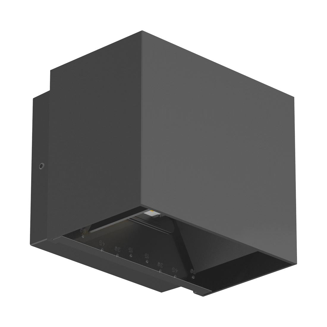 Vibe 302A LED Wall Light - 3000K, Black-Vibe Lighting-Ozlighting.com.au