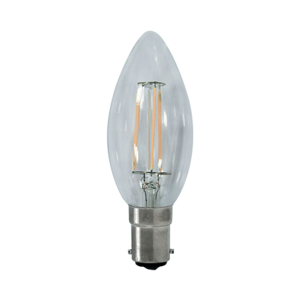 Vibe VBLC LED Filament Candle Globe - B15 / E14-Vibe Lighting-Ozlighting.com.au