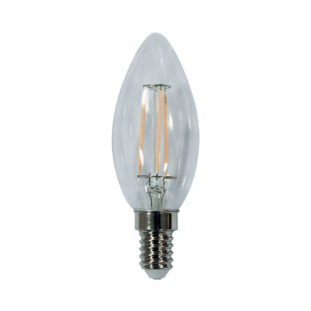 Vibe VBLC LED Filament Candle Globe - B15 / E14-Vibe Lighting-Ozlighting.com.au
