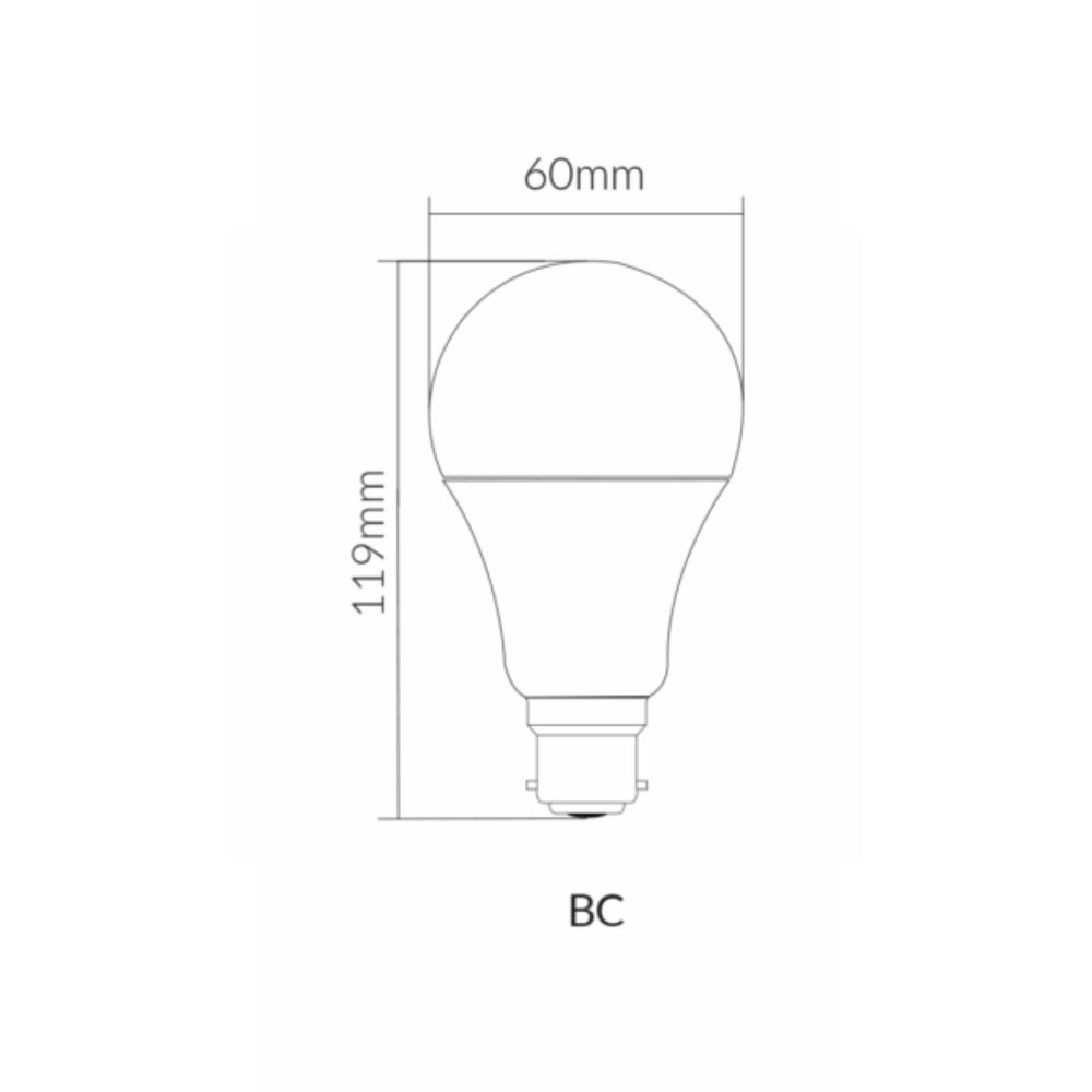 Vibe VBLG 14W LED Globe - B22-Vibe Lighting-Ozlighting.com.au