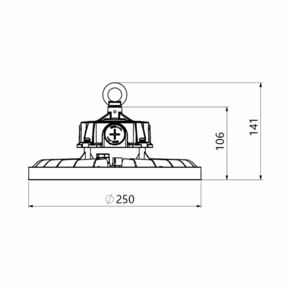 Vibe VBLHB-B1-PA LED High Bay 5000K - Power Adjustable-Vibe Lighting-Ozlighting.com.au