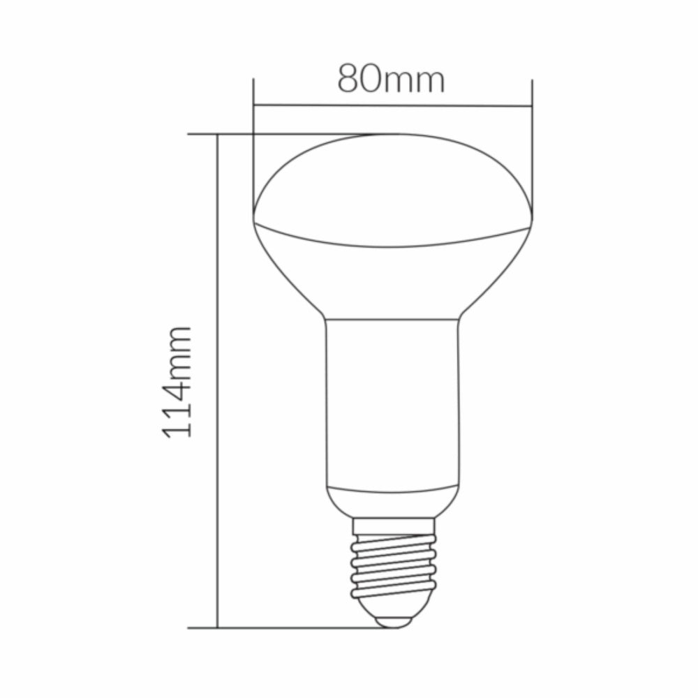 Vibe VBLR80 - R80 Reflector Lamps – E27 | 3000K/5000K-Vibe Lighting-Ozlighting.com.au