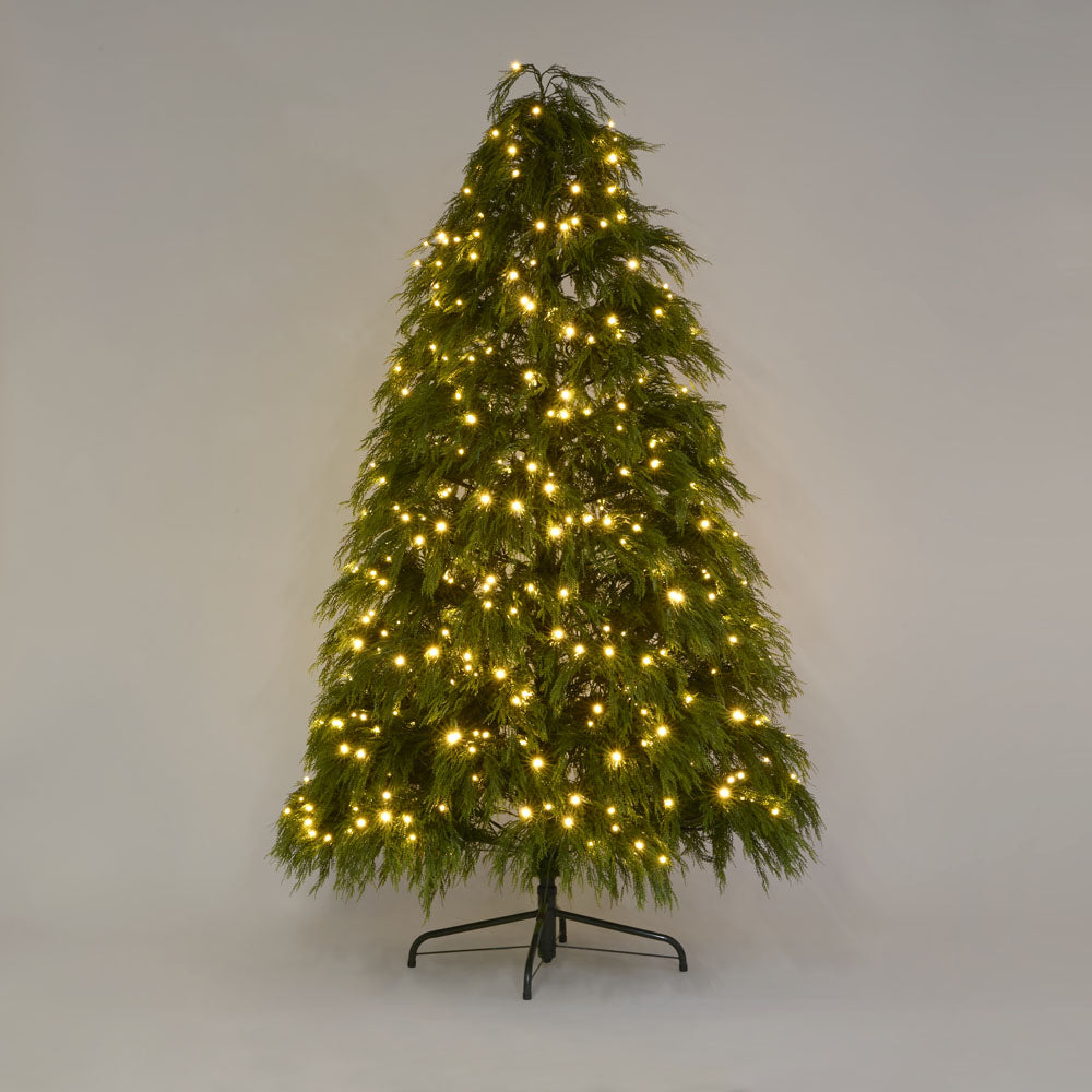 Vixen & Velvet AUSTRALIANA Light-Up Tree 210cm with Foot Pedal-VIXEN & VELVET-Ozlighting.com.au