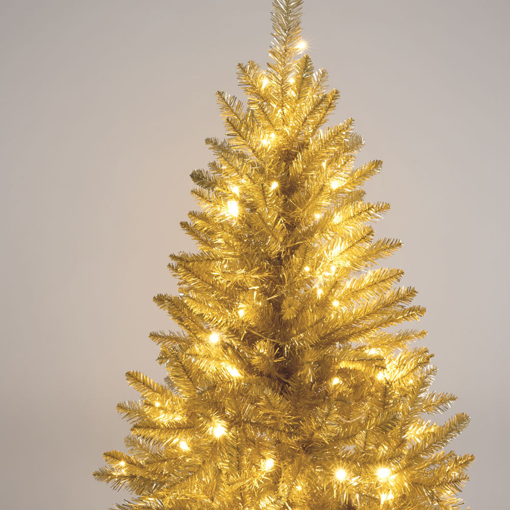 Vixen & Velvet CHAMPAGNE Light-Up Tree 150cm - 110 LEDs-VIXEN & VELVET-Ozlighting.com.au
