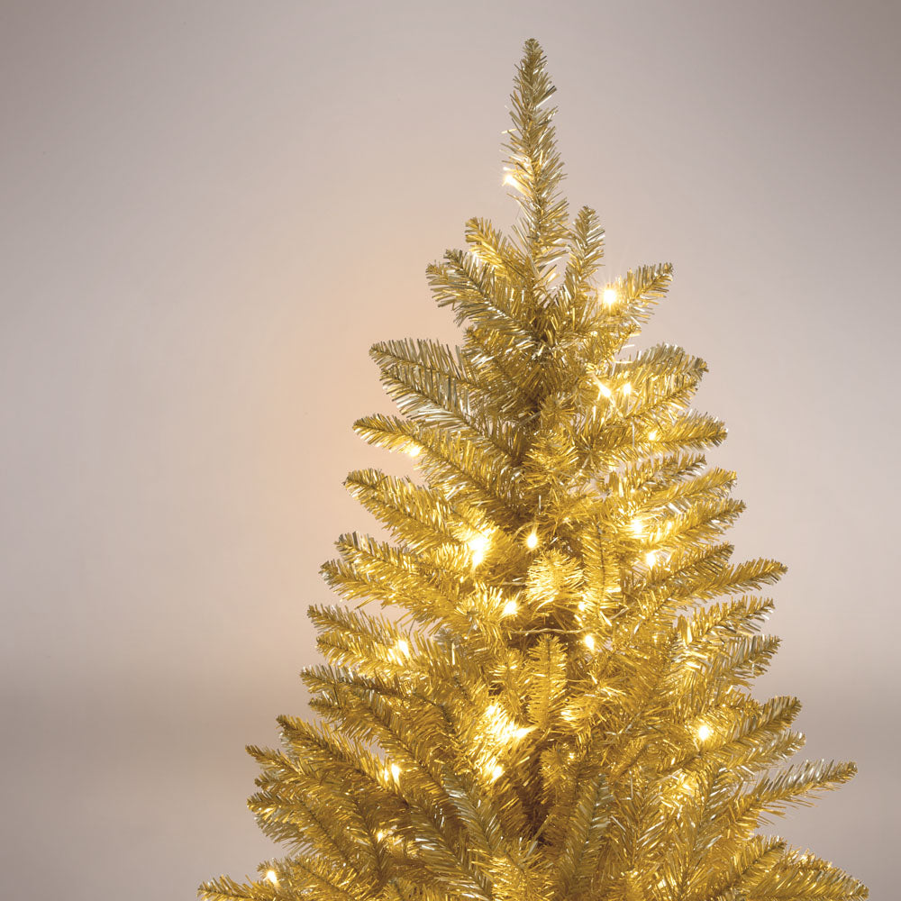 Vixen & Velvet CHAMPAGNE Light-Up Tree 180cm - 170 LEDs-VIXEN & VELVET-Ozlighting.com.au