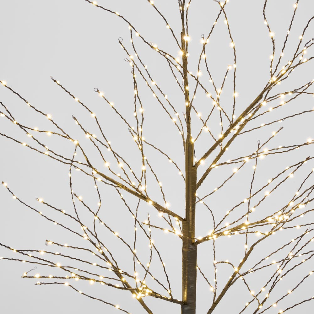 Vixen & Velvet FOREST Light-Up Tree 120cm - Black, 500 Lights-VIXEN & VELVET-Ozlighting.com.au