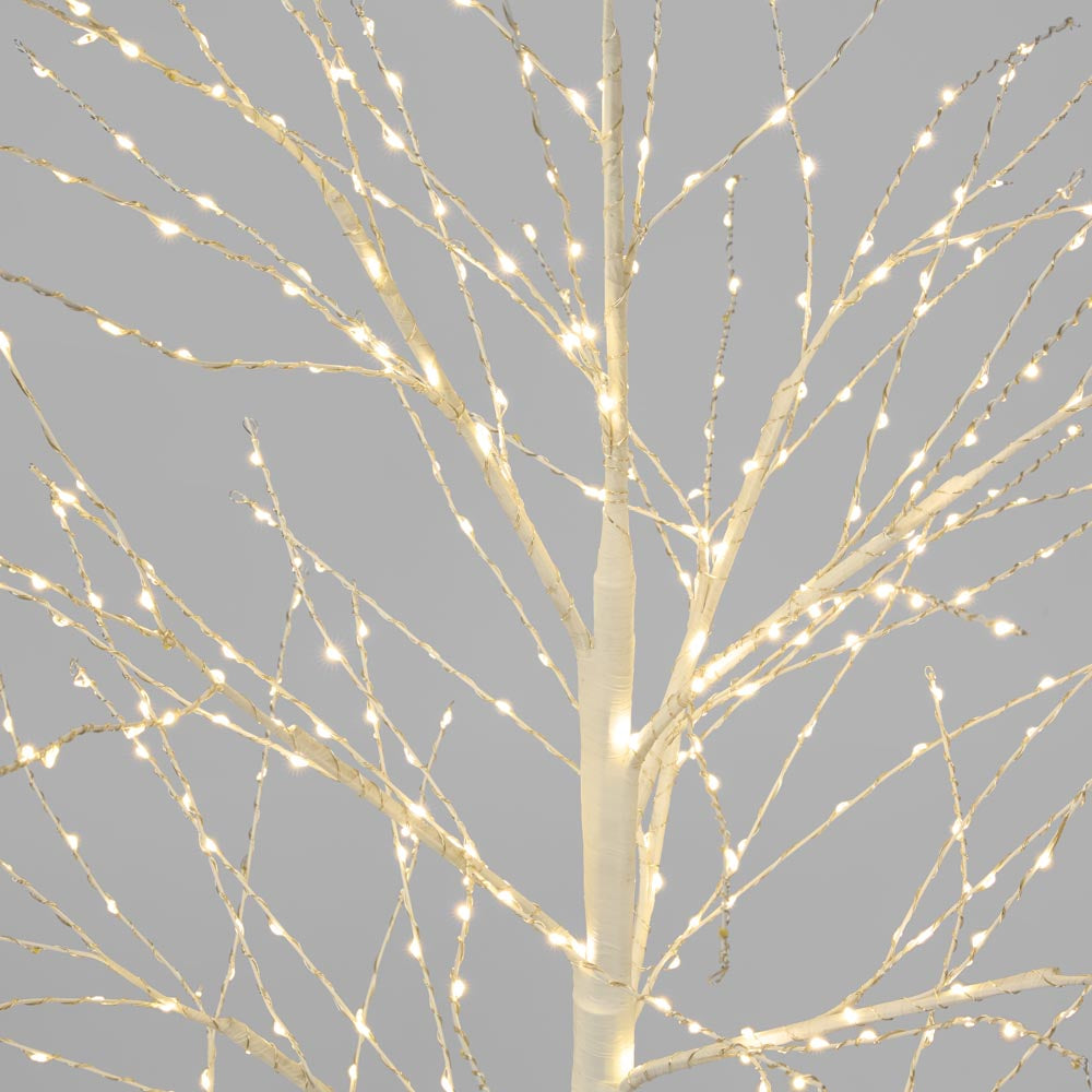 Vixen & Velvet FOREST Light-Up Tree 120cm - White, 500 Lights-VIXEN & VELVET-Ozlighting.com.au
