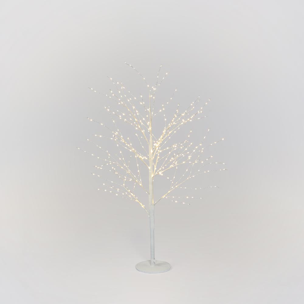 Vixen & Velvet FOREST Light-Up Tree 120cm - White, 500 Lights-VIXEN & VELVET-Ozlighting.com.au