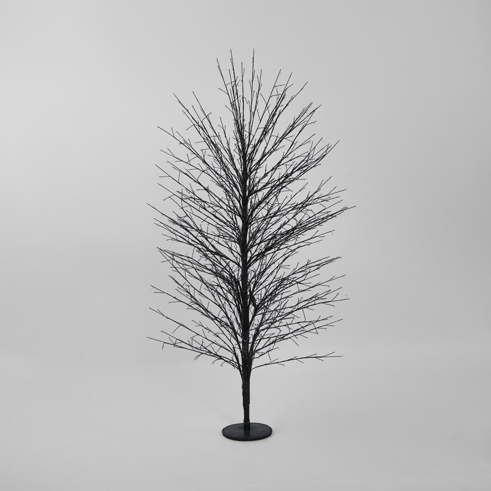 Vixen & Velvet FOREST Light-Up Tree - 150cm, Black, 1500 LEDs-VIXEN & VELVET-Ozlighting.com.au