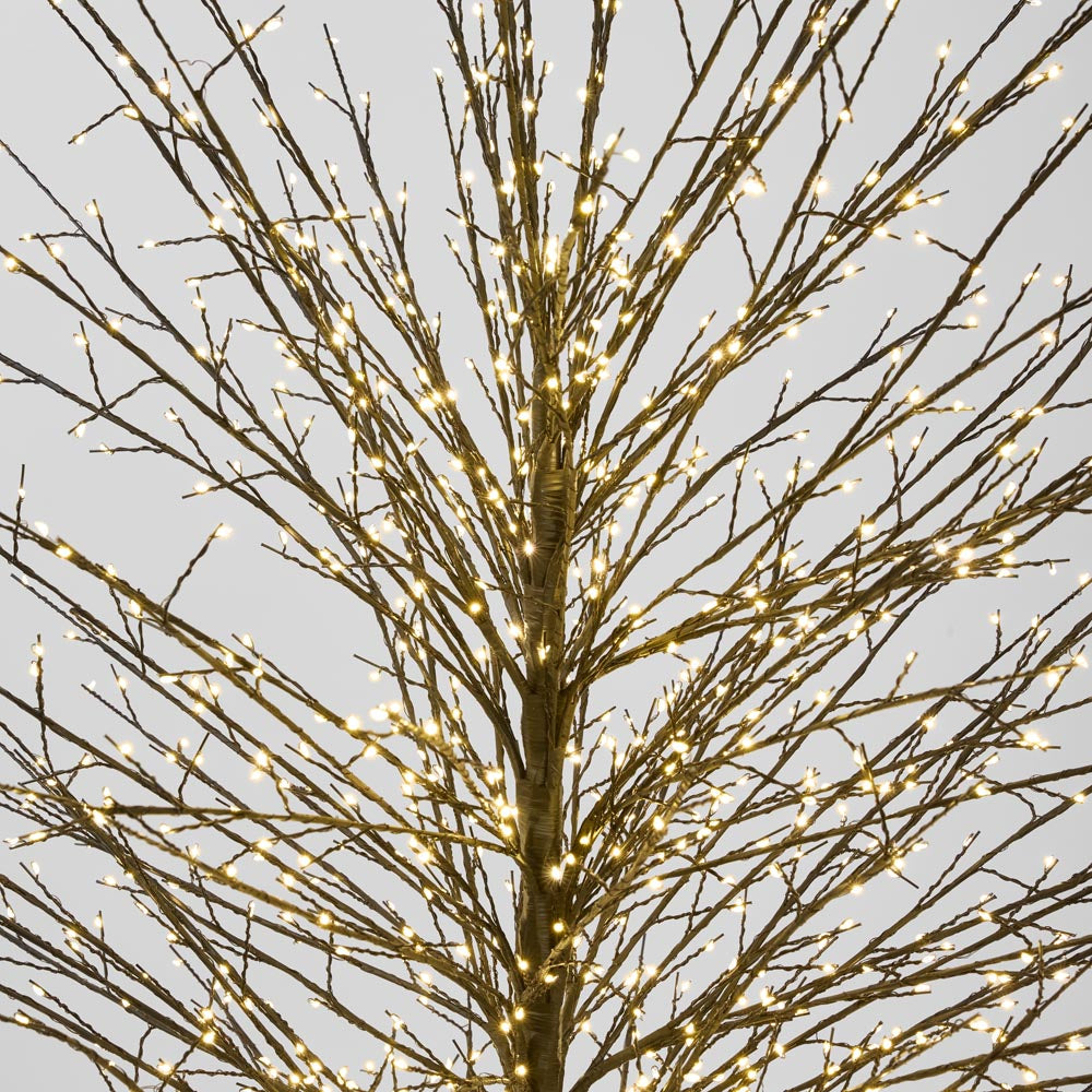 Vixen & Velvet FOREST Light-Up Tree - 150cm, Black, 1500 LEDs-VIXEN & VELVET-Ozlighting.com.au