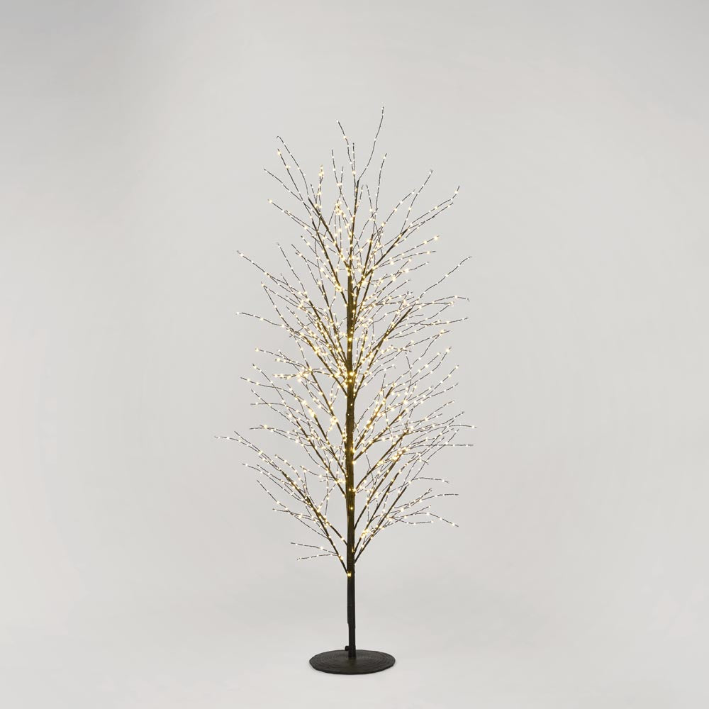 Vixen & Velvet FOREST Light-Up Tree 150cm - Black, 900 Lights-VIXEN & VELVET-Ozlighting.com.au