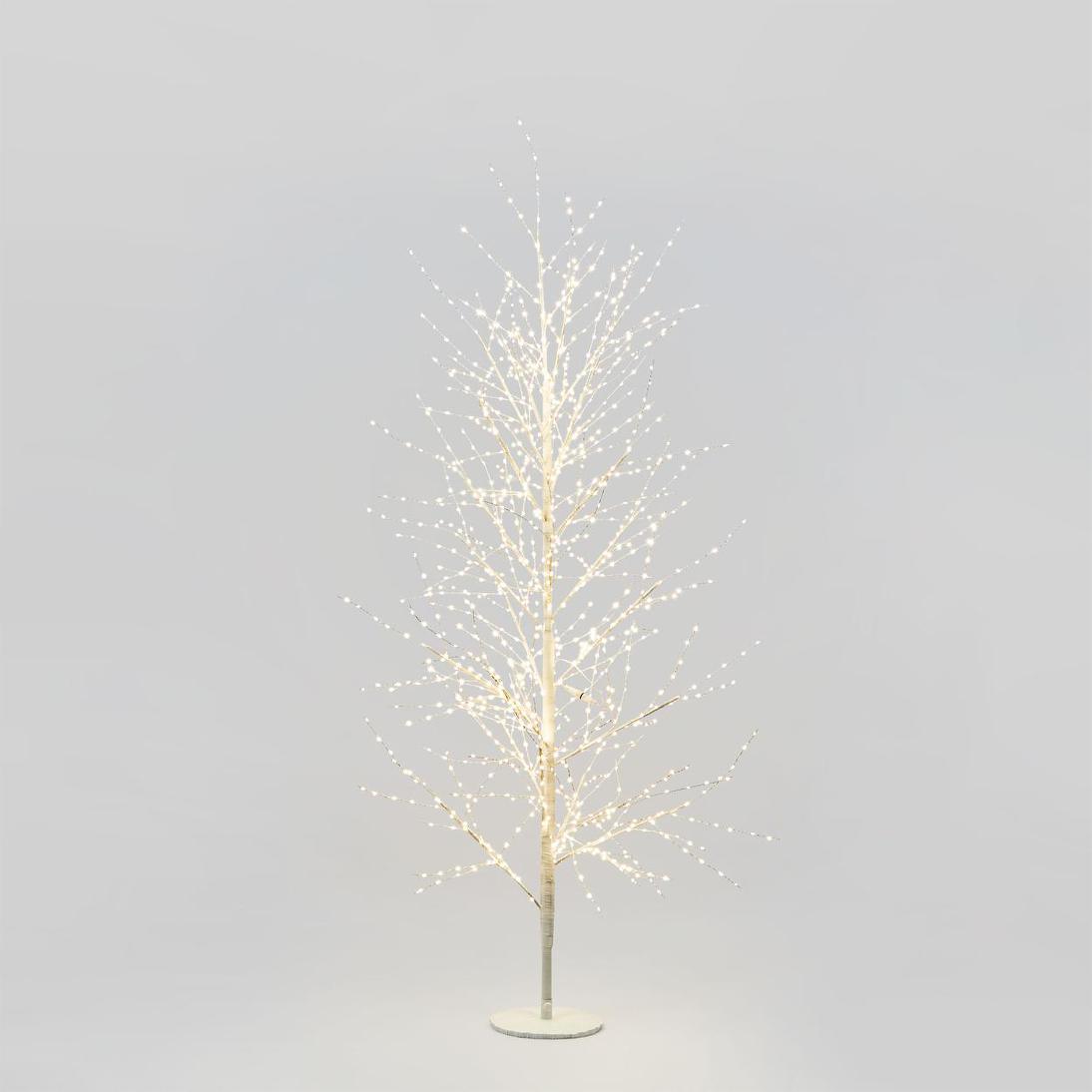 Vixen & Velvet FOREST Light-Up Tree 180cm - White, 1300 Lights-VIXEN & VELVET-Ozlighting.com.au