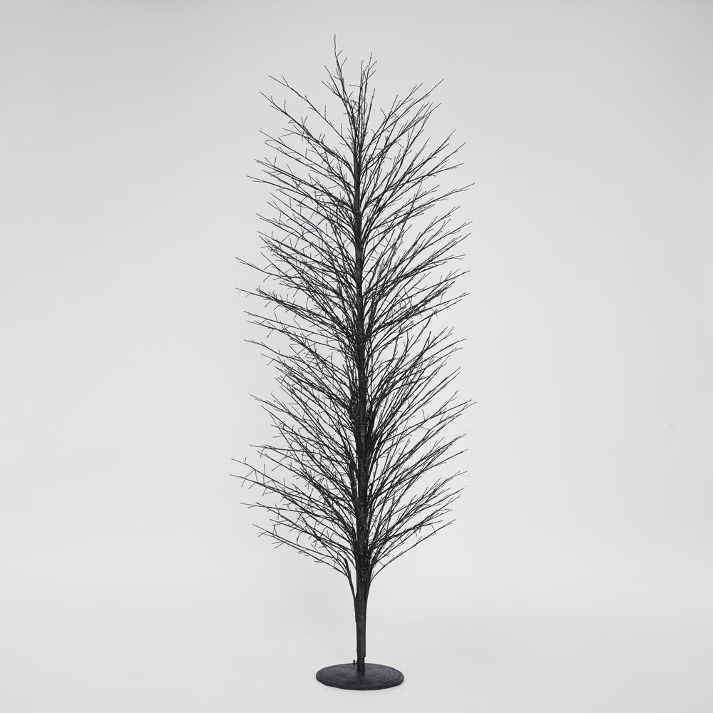 Vixen & Velvet FOREST Light-Up Tree 210cm - Black-VIXEN & VELVET-Ozlighting.com.au