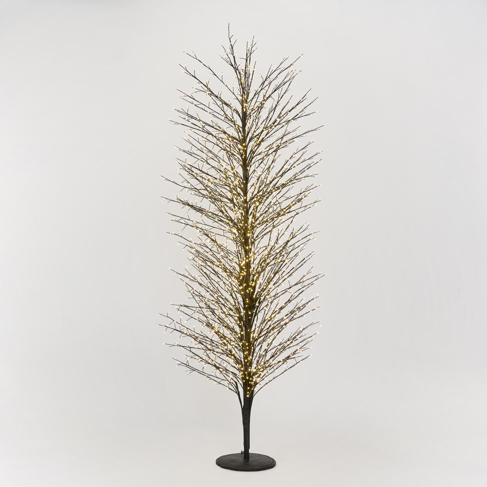 Vixen & Velvet FOREST Light-Up Tree 210cm - Black-VIXEN & VELVET-Ozlighting.com.au