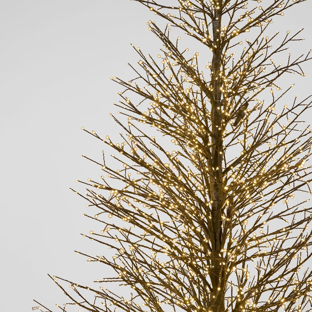Vixen & Velvet FOREST Light-Up Tree 240cm - Black, 4060 LEDs-VIXEN & VELVET-Ozlighting.com.au