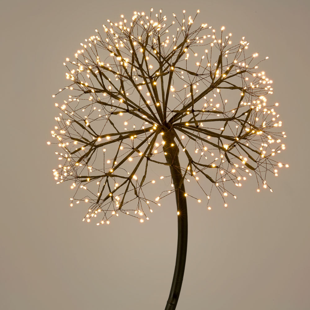 Vixen & Velvet LUMI Light-Up Dandelion - 150cm, 576 LEDs, Warm White-VIXEN & VELVET-Ozlighting.com.au