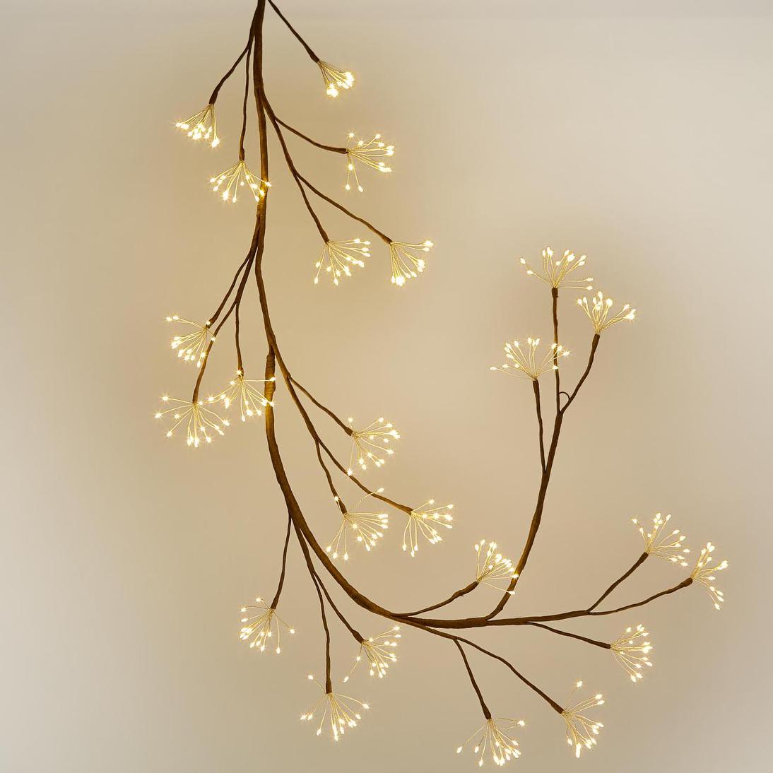 Vixen & Velvet NATURE Garland - Brown, 480 LEDs-VIXEN & VELVET-Ozlighting.com.au