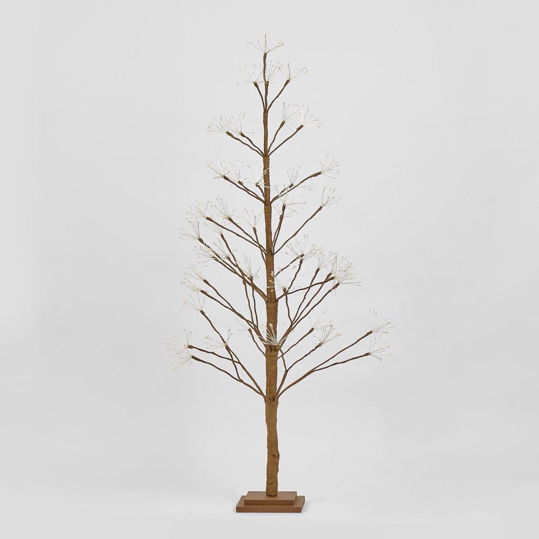 Vixen & Velvet NATURE STARRY Light-Up Tree - 120cm, Brown, 660 LEDs-VIXEN & VELVET-Ozlighting.com.au