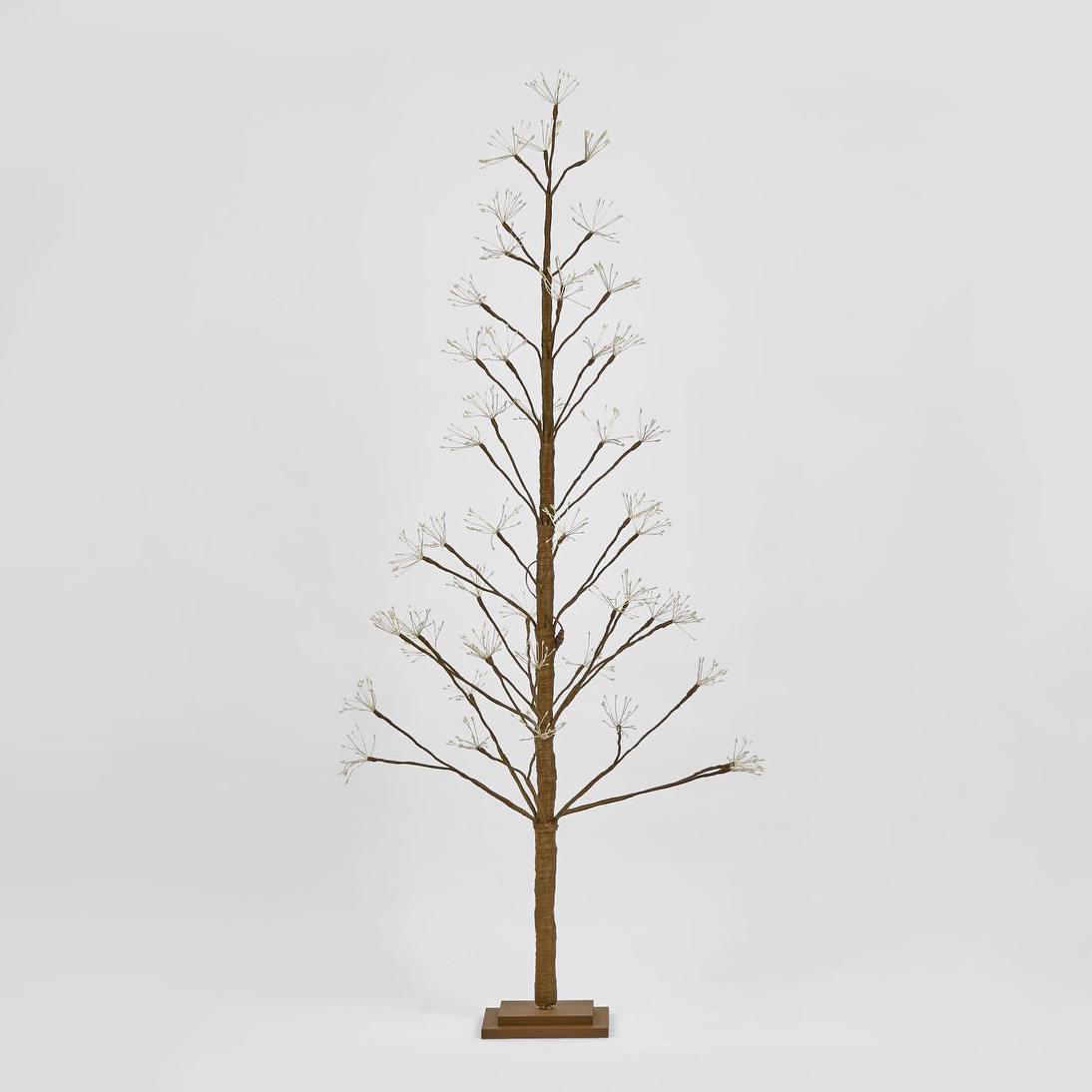 Vixen & Velvet NATURE STARRY Light-Up Tree 150cm - Brown, 720 LEDs-VIXEN & VELVET-Ozlighting.com.au