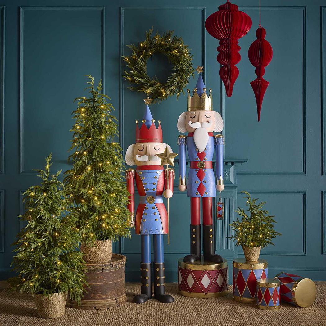 Vixen & Velvet Touch Light-Up Tree - Soft- Potted, with Basket 120cm-VIXEN & VELVET-Ozlighting.com.au