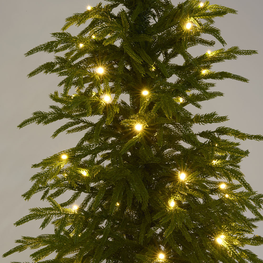 Vixen & Velvet Touch Light-Up Tree - Soft- Potted, with Basket 150cm-VIXEN & VELVET-Ozlighting.com.au