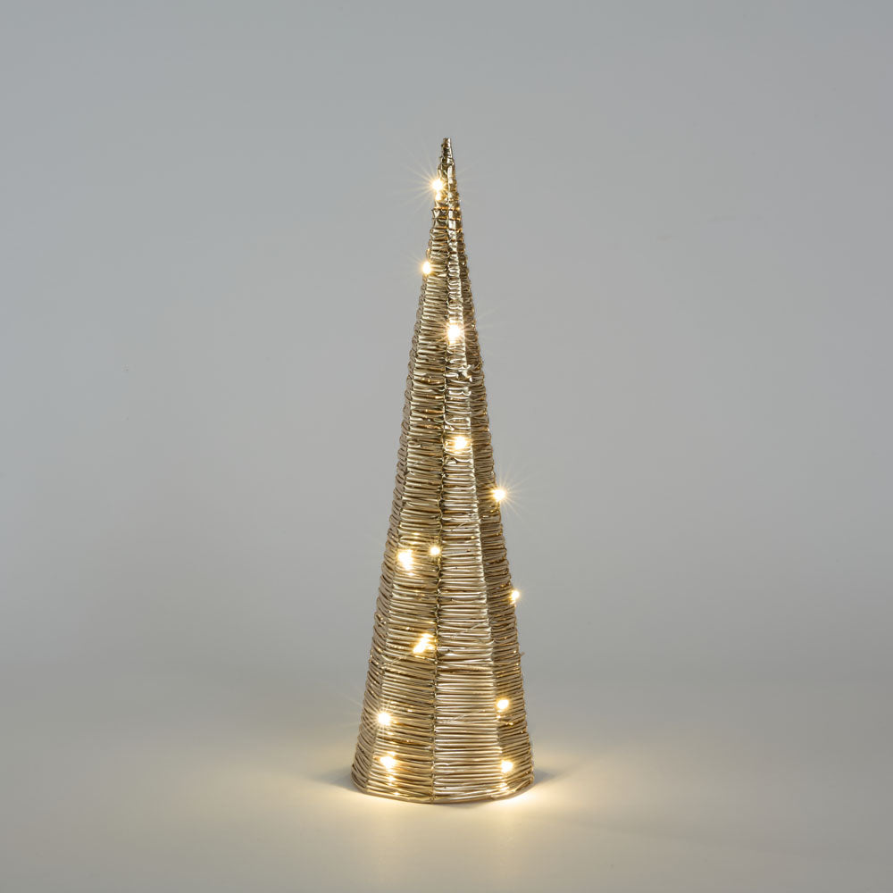 Vixen & Velvet WRAPT Light-Up Cone Tree - Small-VIXEN & VELVET-Ozlighting.com.au